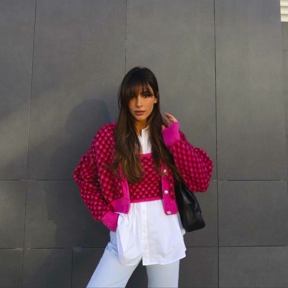 Zara Knit Jacket Cardigan Set - Picture 3 of 7